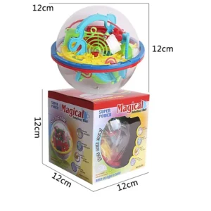 3D Intelligence Game Maze Ball Kids Limb Coordination Montessori Exercise Educational Brain Tester Training Toys For Children