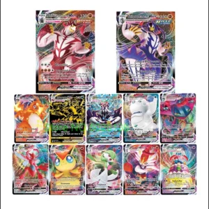 50 100 Pcs Spanish French Pokemon Cards TAG TEAM GX V MAX VMAX Shining Card Game Battle Carte Trading Children Francaise Toy