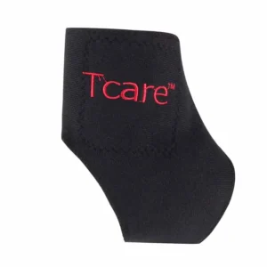 Tcare 1Pair Tourmaline Self Heating Far Infrared Magnetic Therapy Ankle Care Belt Support Brace Heel Massager Foot Health Care