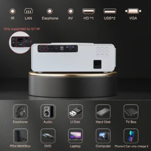 Touyinger Q11 projector 4K LED home theater electronics video game devices 5G Projectors full HD movie projector